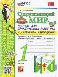 Окружающий мир. 1 класс. Тетрадь для практических работ № 2 к учебнику А.А. Плешакова. ФГОС