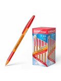 Ручка шариковая ErichKrause. R-301 Orange Stick&Grip 0.7, красная (коробка 50 шт.)