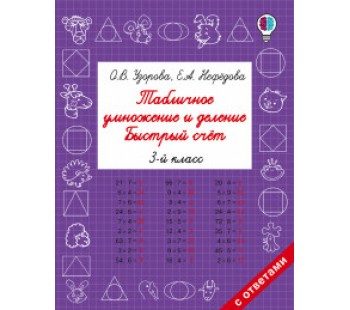 Табличное умножение и деление. Быстрый счет. 3 класс