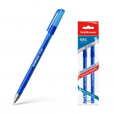 Ручка гелевая ErichKrause. G-Ice. Цвет чернил синий. Комплект из 2 штук