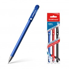 Ручка гелевая ErichKrause. G-Soft. 0,38. Цвет чернил: синий, черный, красный. Комплект из 3 штук