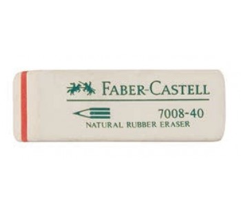 Ластик Faber-Castell. 7008. Белый