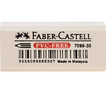 Ластик Faber-Castell. 7086. Белый