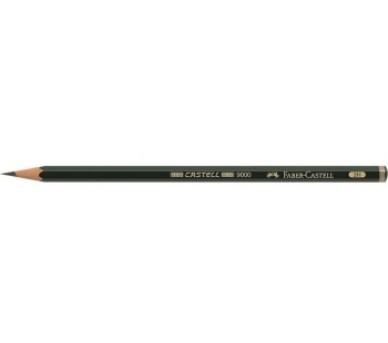 Карандаш чернографитный. Faber-Castel. Castell 9000. Твердость 2H 