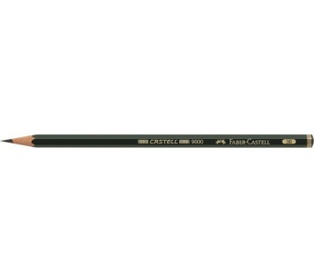 Карандаш чернографитный. Faber-Castel. Castell 9000. Твердость 3B 