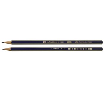 Чернографитный карандаш. Faber-Castell. Goldfaber. 4H